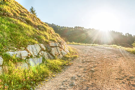 road, landscape, nature, sky thumbnail