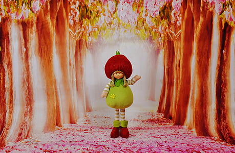 girl rug doll wallpaper thumbnail
