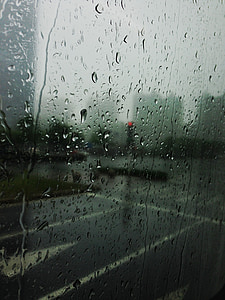 water drops on glass window thumbnail