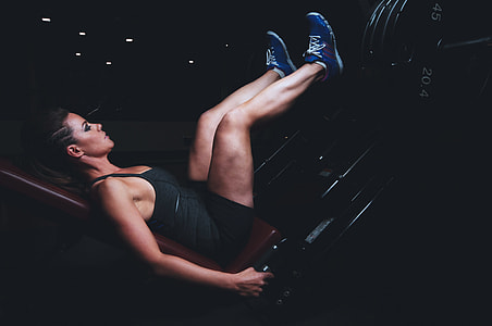 woman sitting while exercising thumbnail