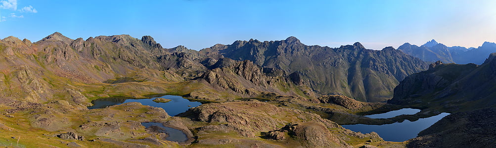 panoramic photo of mountains thumbnail