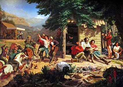 Sunday Morning in the Mines, California thumbnail