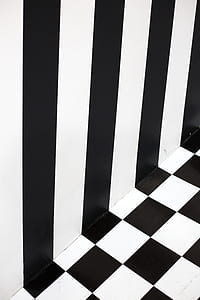 white and black check graphic poster thumbnail
