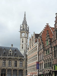 photo of white clock tower thumbnail