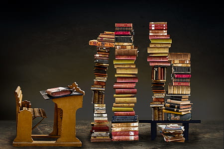 pile of assorted books thumbnail