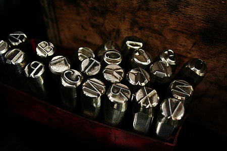 stainless steel, steel frame, letter, metal thumbnail