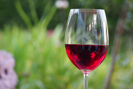 red wine filled wine glass thumbnail