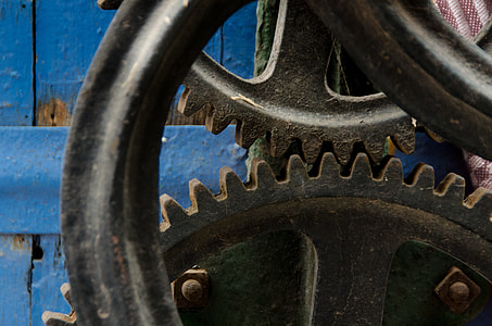 brown metal mechanical gear thumbnail