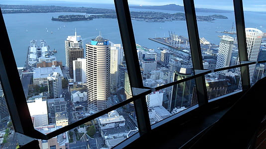 white high-rise buildings thumbnail