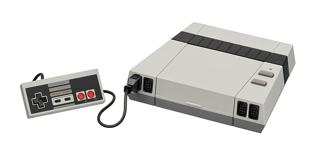 Nintendo NES clip art thumbnail