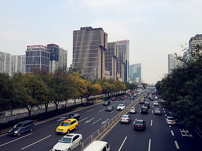 cars passing through road thumbnail