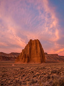 rock formation near mountain thumbnail