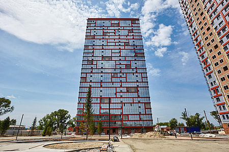 Tower under Construction in Novosibirsk, Russia thumbnail