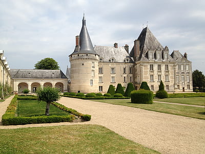 white painted castle at daytime thumbnail