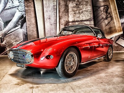 red and black classic coupe thumbnail
