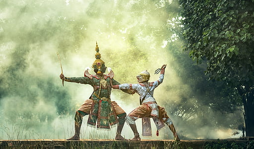 ancient warriors illustration thumbnail
