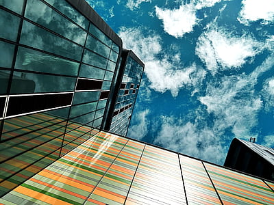 city, sky, clouds, building thumbnail