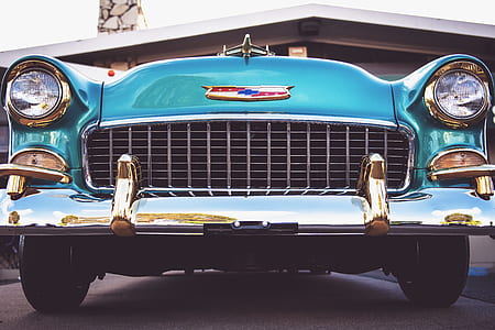 vintage blue Chevrolet vehicle thumbnail