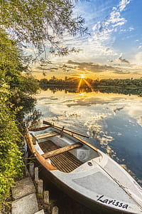 White Larissa Boat thumbnail