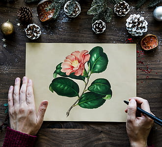 person painting flower thumbnail