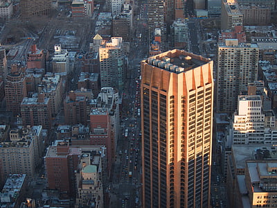 aerial view of city buildings thumbnail