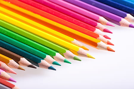 multicolored sharpened coloring pencils thumbnail