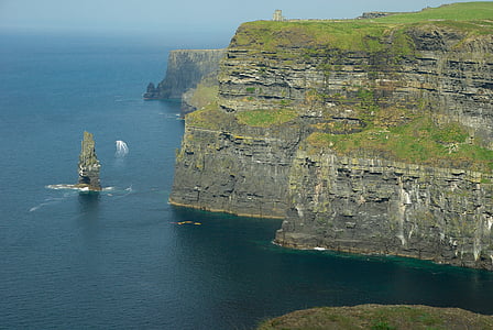 rock formation near sea wallpaper thumbnail