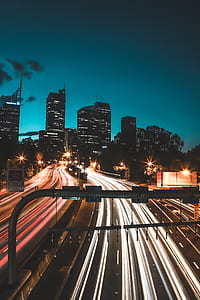 time lapse photography of city thumbnail