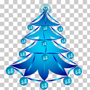 Christmas tree MTK Spruce Christmas Day, fundo de natal azul PNG clipart