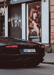 Lamborghini park in side street thumbnail