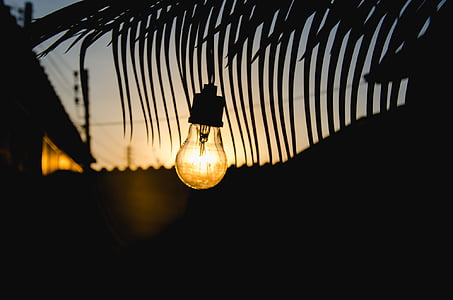 LED bulb during daytime thumbnail
