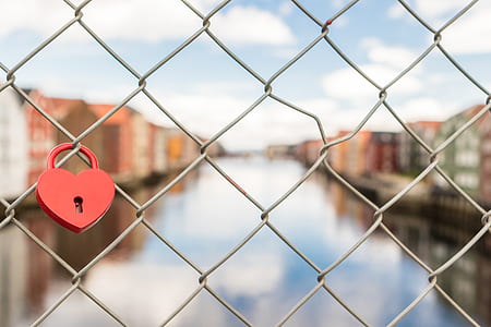 heart, water, river, fence thumbnail