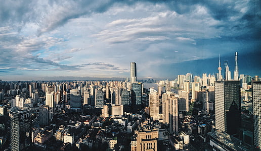 aerial photography of high-rise building at daytime thumbnail