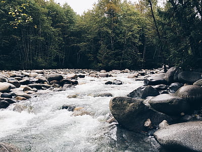 time lapse photo of river thumbnail