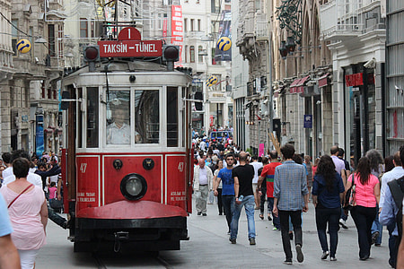 red and white tram train thumbnail