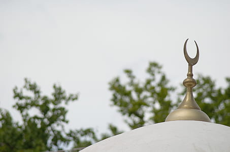 close-up photo of brass-colored metal ornament thumbnail