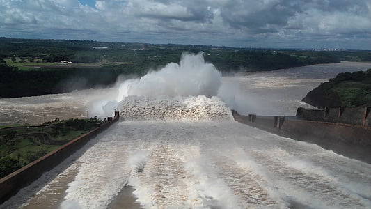 dam releasing water during daytime thumbnail