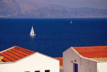 white boat on body of water thumbnail