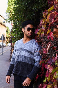 Photography of a Guy Near Leaves thumbnail