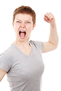women wearing gray v-neck t-shirt thumbnail