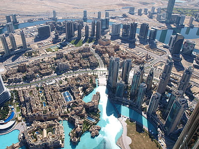 aerial photography of high-rise buildings at daytime thumbnail