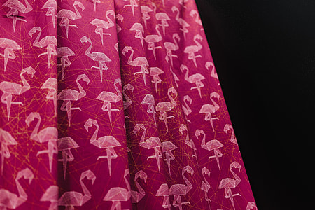 Pink Flamingo Fabric thumbnail