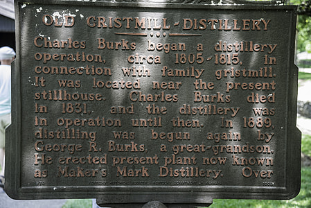 Old Cristmill Distillery Sign at Maker's Mark thumbnail