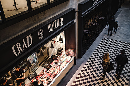 ‘Koszyki’ market hall, commonly known as the ‘People’s bazaar’, Warsaw, Poland thumbnail
