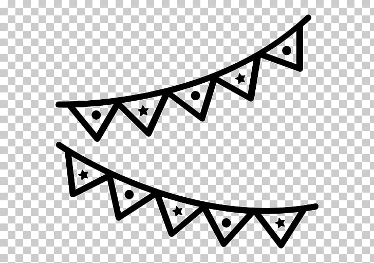 Banner Pennon Garland Birthday Png Clipart Free Cliparts Uihere