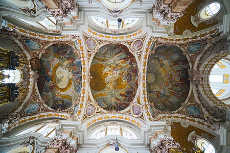 low-angle photography of building dome thumbnail