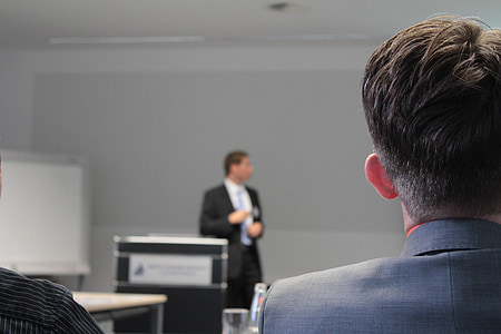 selective focus photo of person in black collared top thumbnail