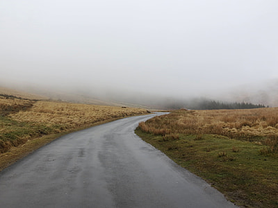 gray concrete road during daytime thumbnail