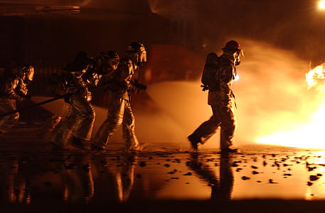 photo of four fireman thumbnail