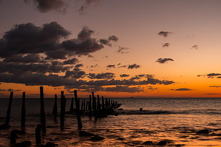 body of water at golden hour thumbnail
